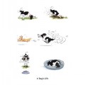 TRISH WILLIAMS GREETINGS CARD - A DOGS LIFE